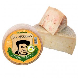Queso Mezcla Añejo en Aceite Oliva Don Apolonio