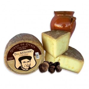 Queso Oveja Curado con Trufa Negra Don Apolonio
