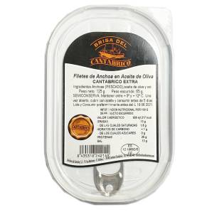 Filetes de Anchoas en aceite de oliva del Cantábrico Premium