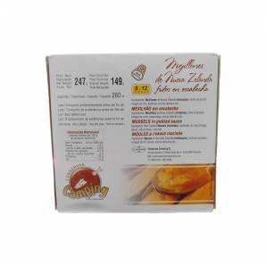 Mejillones en Escabeche Gigantes 9-12 Camping parte de atras