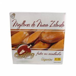 Mejillones en Escabeche Gigantes 9-12 Camping parte de atras 2