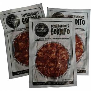 Chorizo Cular Bellota Ibérico La Jara Loncheado 2