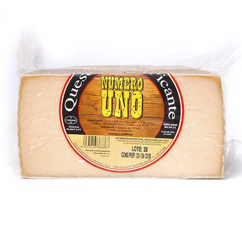 Queso Oveja Curado Picante Numero Uno
